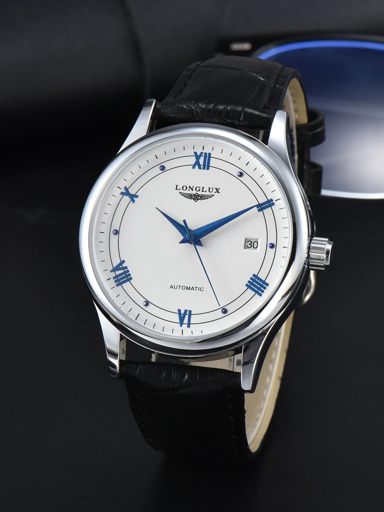 vastara longlux wholesale es simple versatile date leather gift watch 28 - classic unisex timepiece with stainless steel