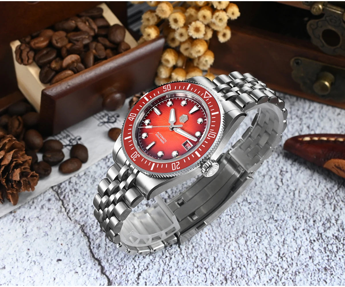 San Martin .mm mm Enamel Spiral Vortex Dial Men - Product Image 20