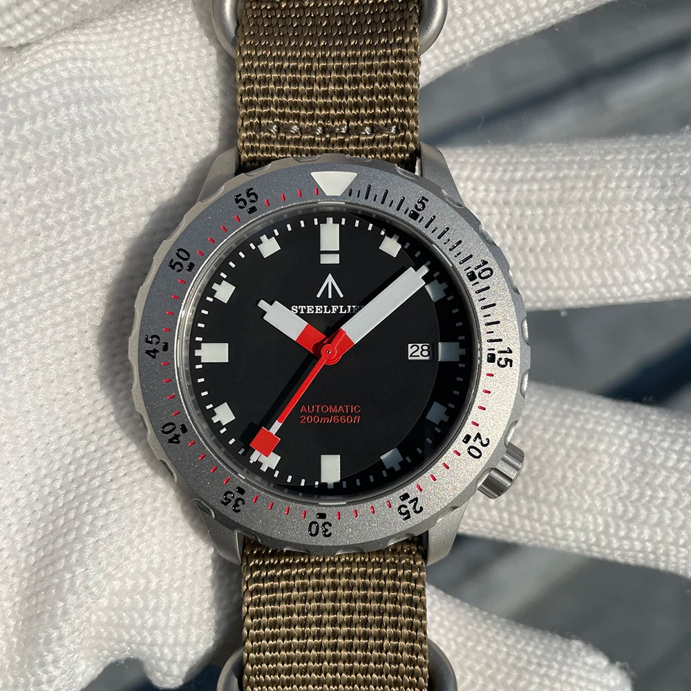 vastara sapphire steelflier official sf752 watch 17 - classic unisex timepiece with stainless steel (USA)