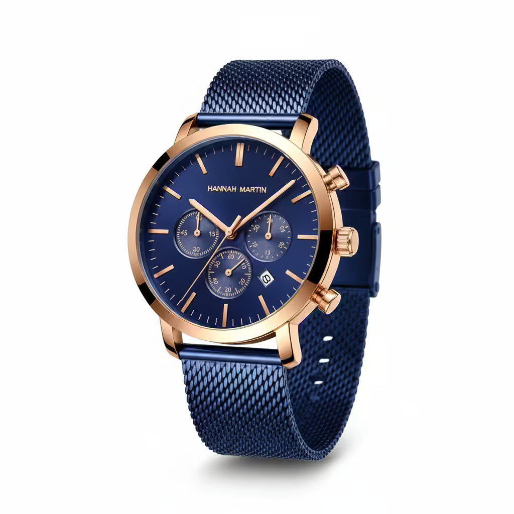 Fashion Black Stainless multifunction Men Watches - Product Image 14